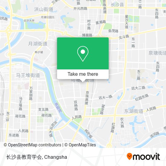 长沙县教育学会 map