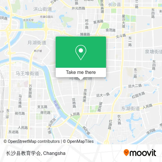 长沙县教育学会 map