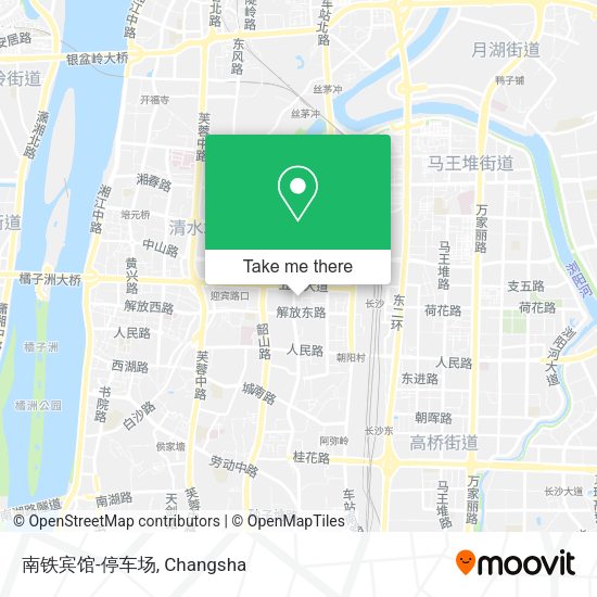 南铁宾馆-停车场 map