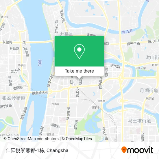 佳阳悦景馨都-1栋 map