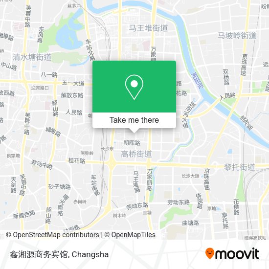 鑫湘源商务宾馆 map