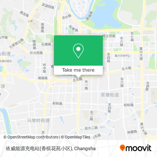 依威能源充电站(香槟花苑小区) map