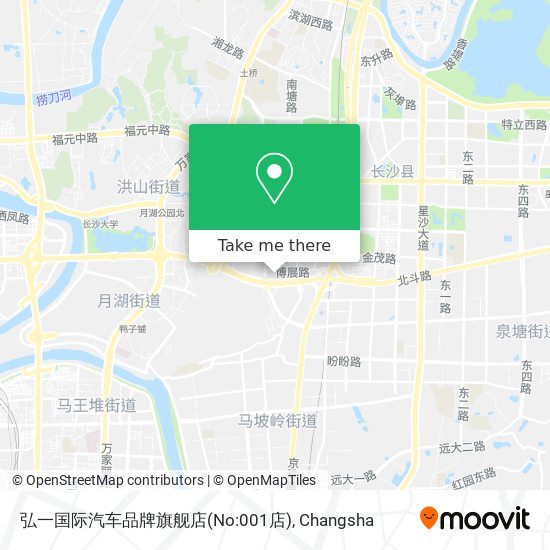弘一国际汽车品牌旗舰店(No:001店) map