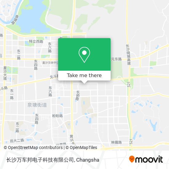 长沙万车邦电子科技有限公司 map