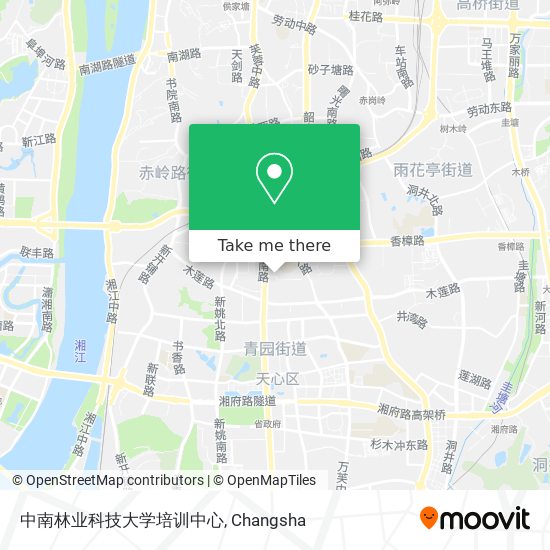 中南林业科技大学培训中心 map