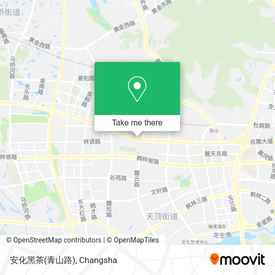 安化黑茶(青山路) map
