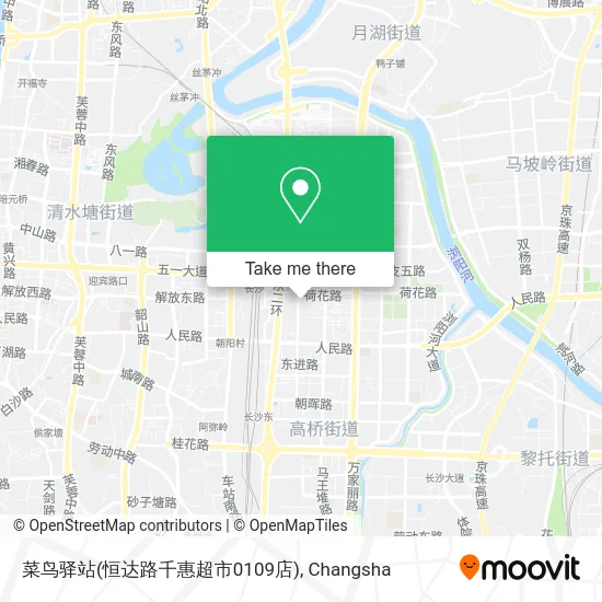 菜鸟驿站(恒达路千惠超市0109店) map