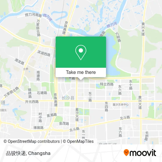 品骏快递 map