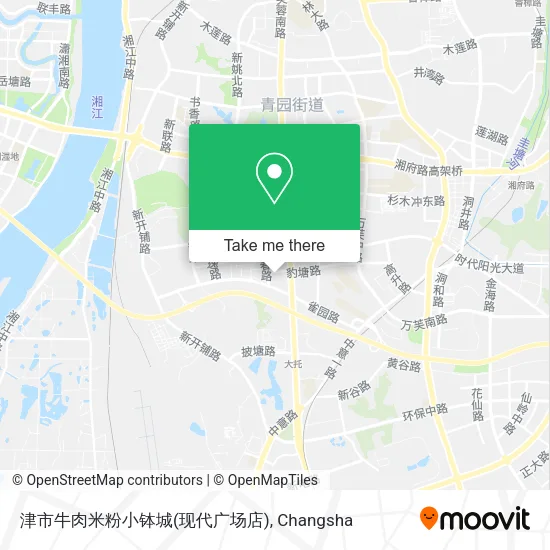 津市牛肉米粉小钵城(现代广场店) map