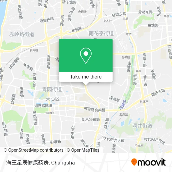 海王星辰健康药房 map
