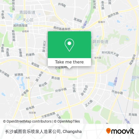 长沙威图音乐喷泉人造雾公司 map