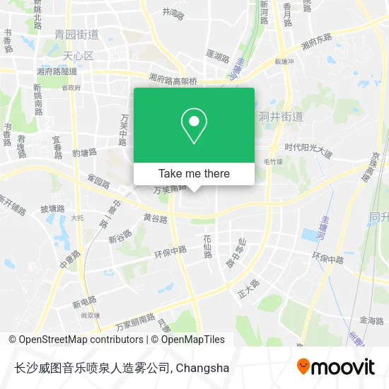 长沙威图音乐喷泉人造雾公司 map