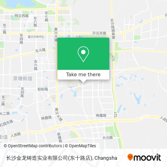 长沙金龙铸造实业有限公司(东十路店) map