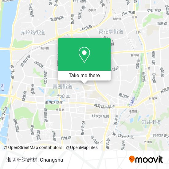 湘阴旺达建材 map