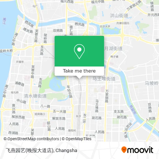 飞燕园艺(晚报大道店) map