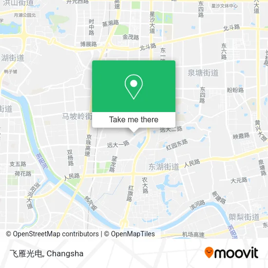 飞雁光电 map