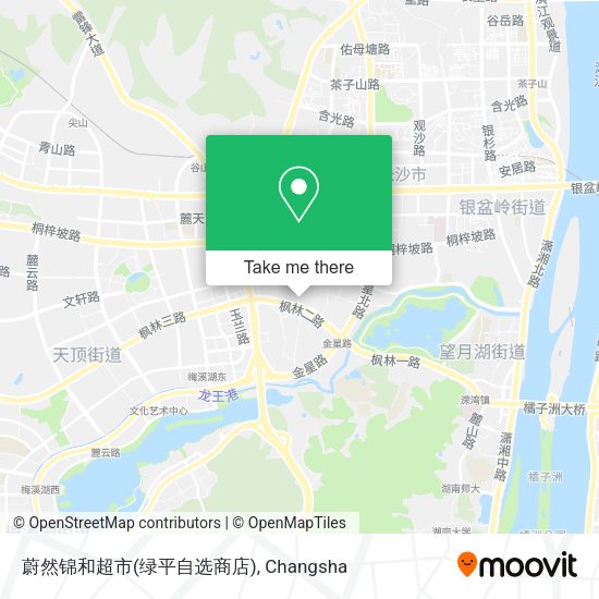 蔚然锦和超市(绿平自选商店) map