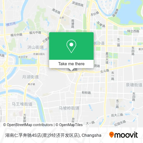 湖南仁孚奔驰4S店(星沙经济开发区店) map