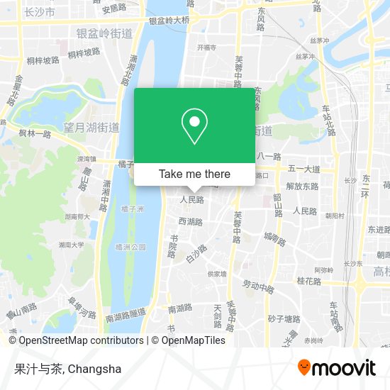果汁与茶 map
