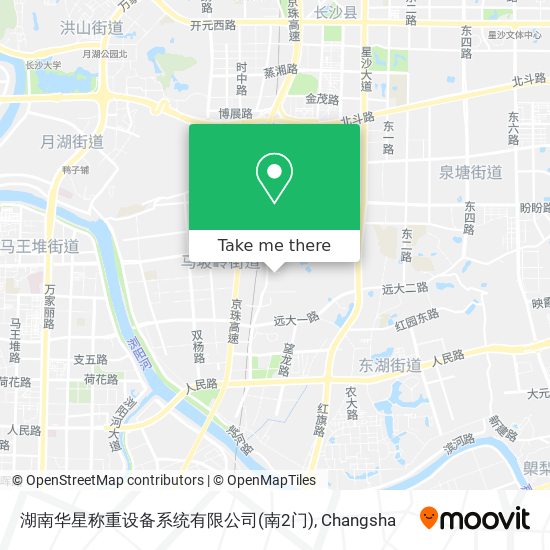 湖南华星称重设备系统有限公司(南2门) map
