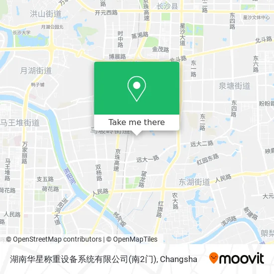 湖南华星称重设备系统有限公司(南2门) map