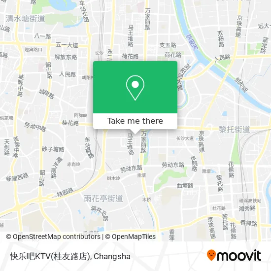 快乐吧KTV(桂友路店) map