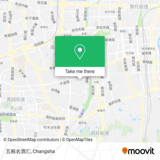 五粮名酒汇 map