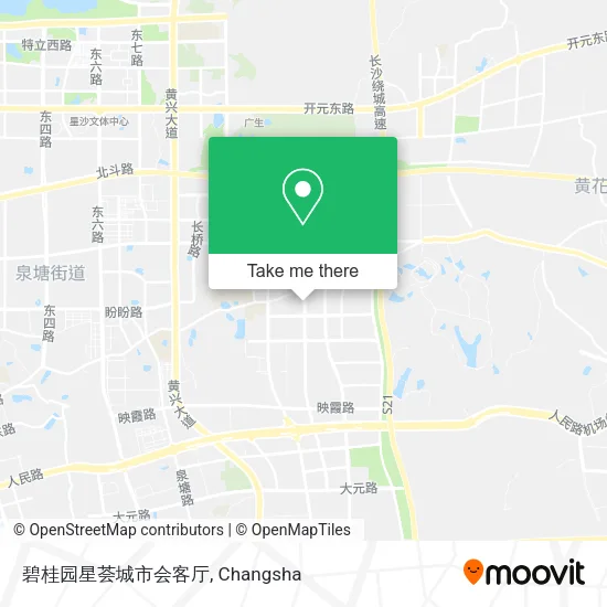 碧桂园星荟城市会客厅 map