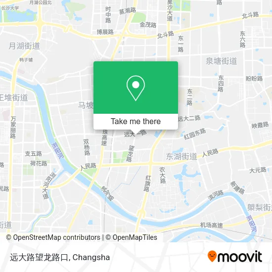 远大路望龙路口 map