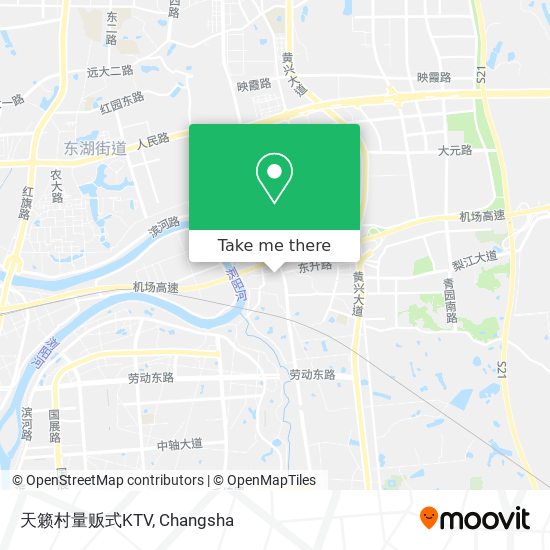 天籁村量贩式KTV map