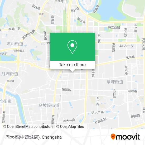 周大福(中茂城店) map