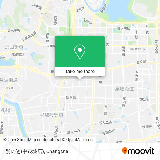 髮の迹(中茂城店) map