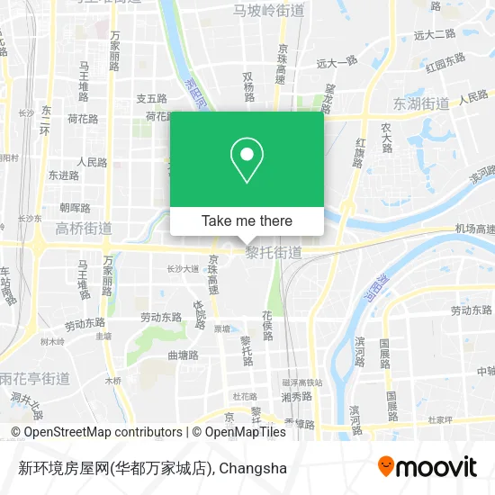 新环境房屋网(华都万家城店) map