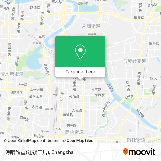 潮牌造型(连锁二店) map
