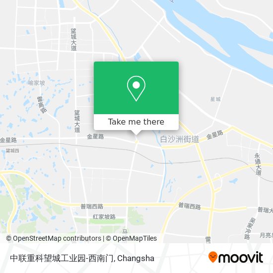 中联重科望城工业园-西南门 map
