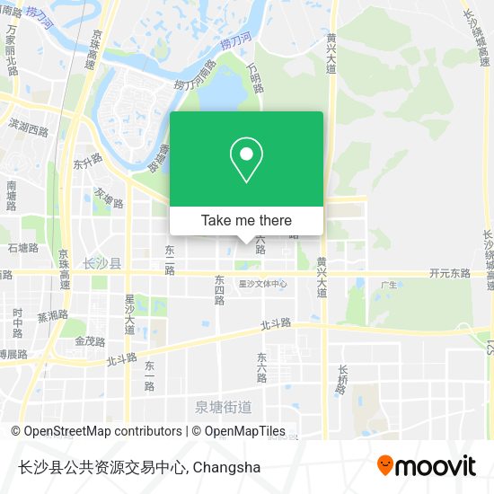 长沙县公共资源交易中心 map