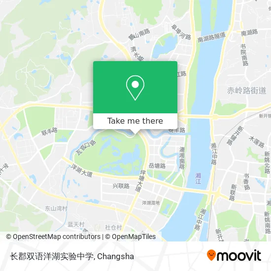 长郡双语洋湖实验中学 map