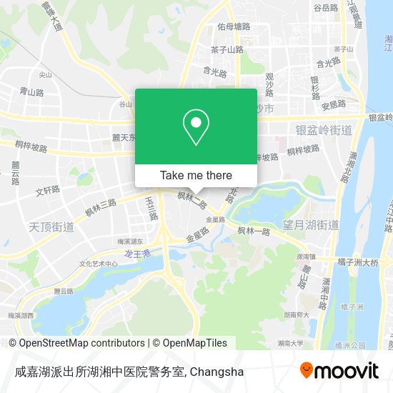 咸嘉湖派出所湖湘中医院警务室 map