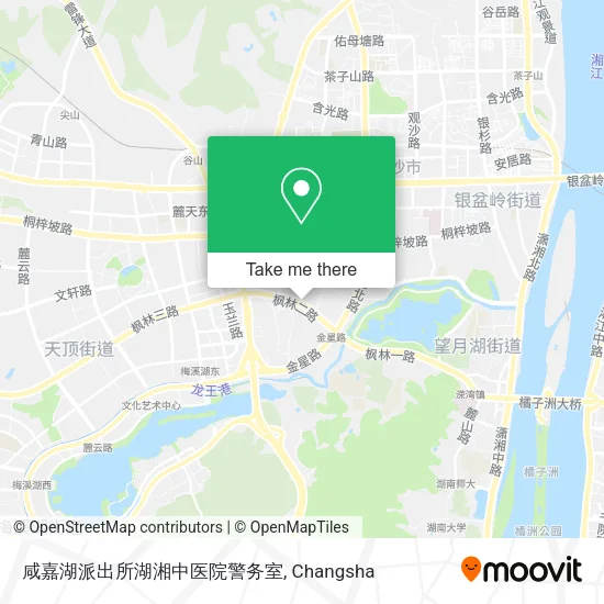 咸嘉湖派出所湖湘中医院警务室 map
