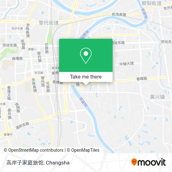 高岸子家庭旅馆 map