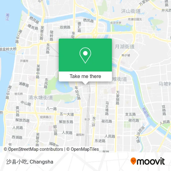 沙县小吃 map