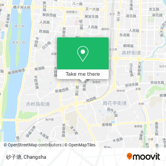 砂子塘 map