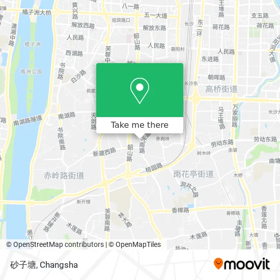 砂子塘 map