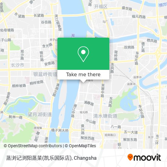 蒸浏记浏阳蒸菜(凯乐国际店) map