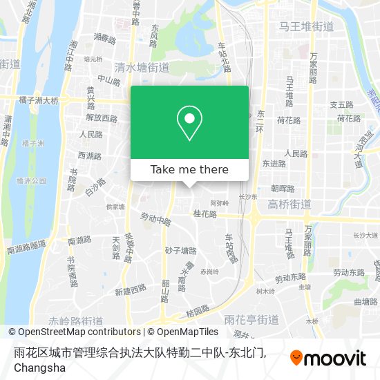 雨花区城市管理综合执法大队特勤二中队-东北门 map