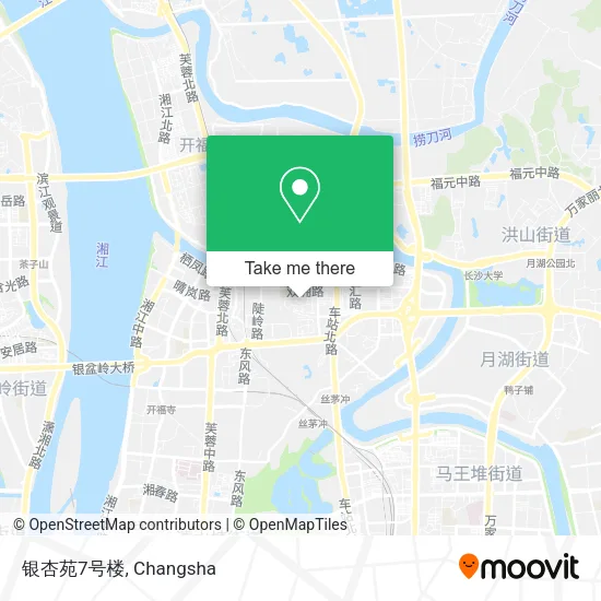 银杏苑7号楼 map