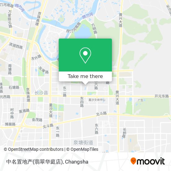 中名置地产(翡翠华庭店) map