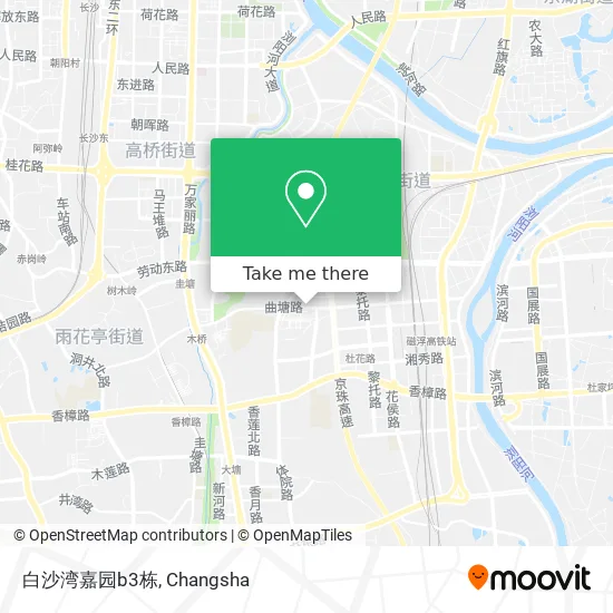 白沙湾嘉园b3栋 map