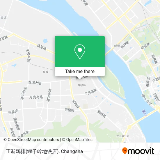 正新鸡排(罐子岭地铁店) map