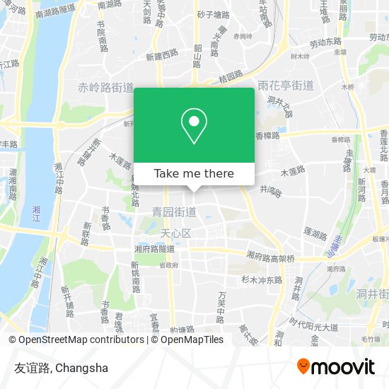 友谊路 map